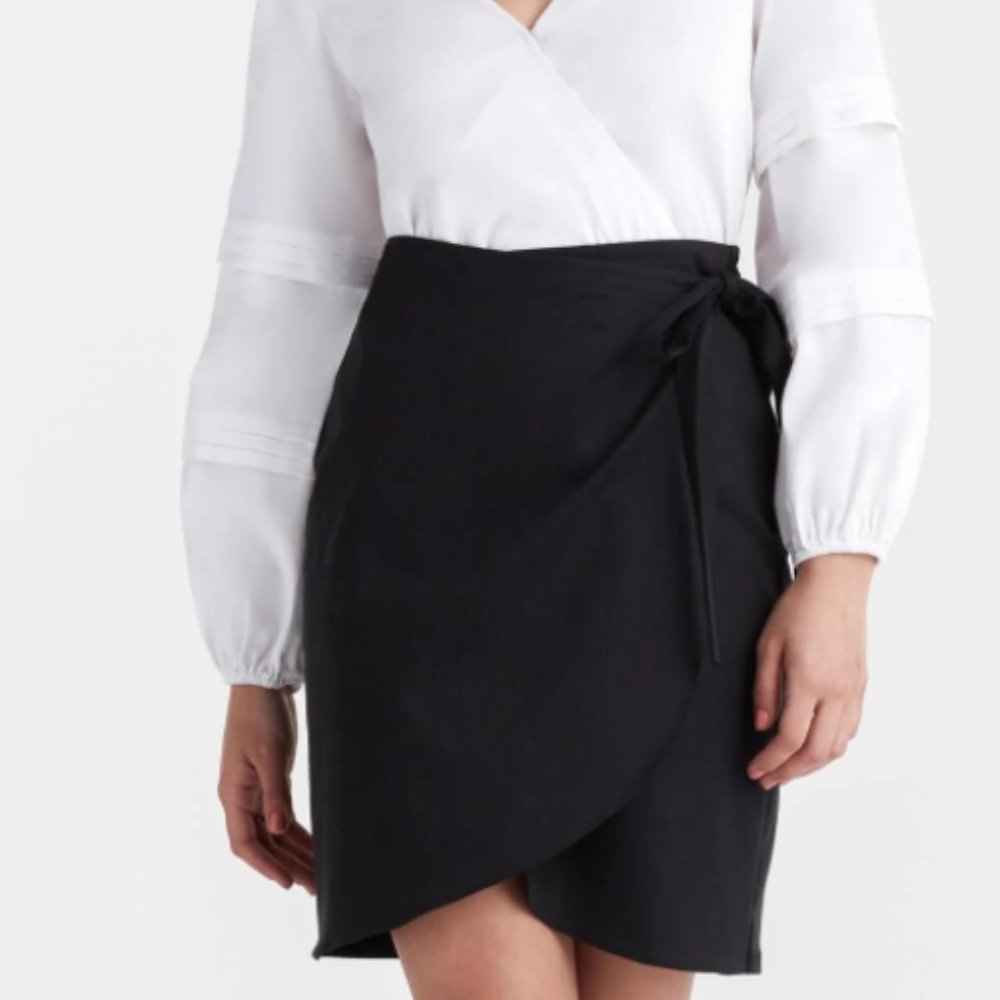 COPY - NWT VETTA | Two-Piece Sheath Dress | S | Black